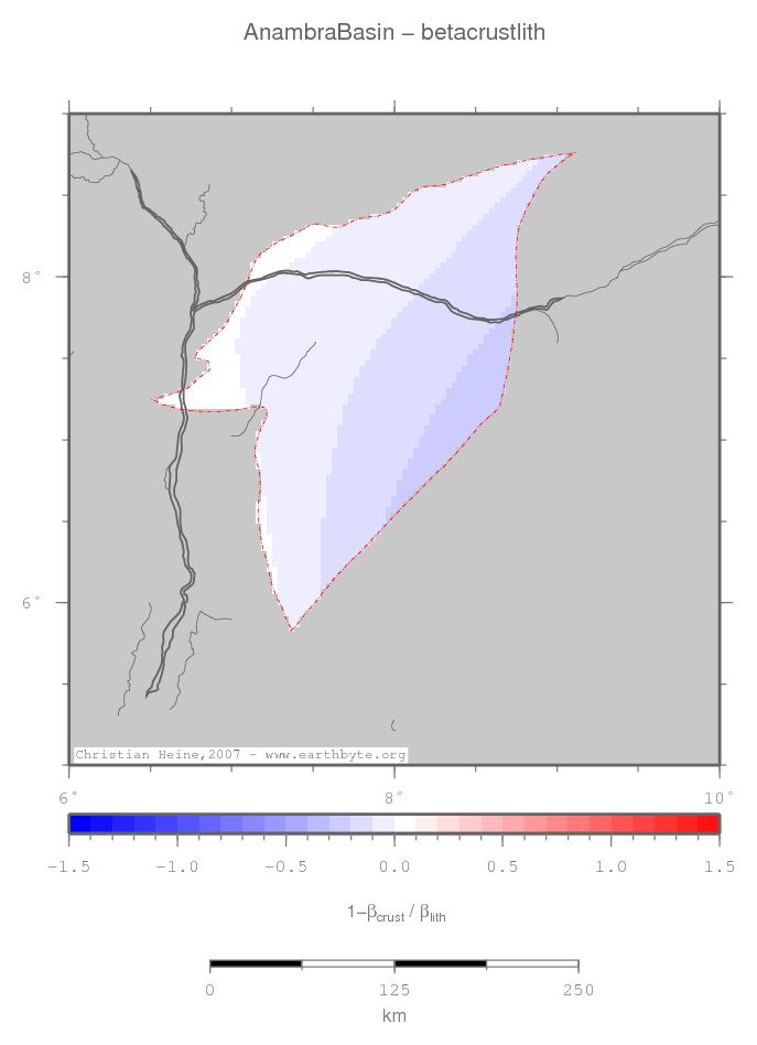 Anambra Basin location map