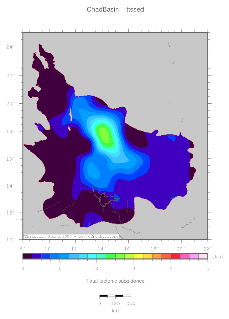 Chad Basin location map