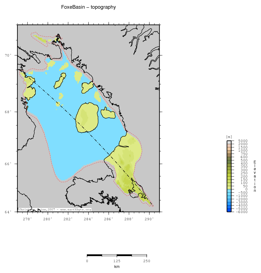 Foxe Basin location map