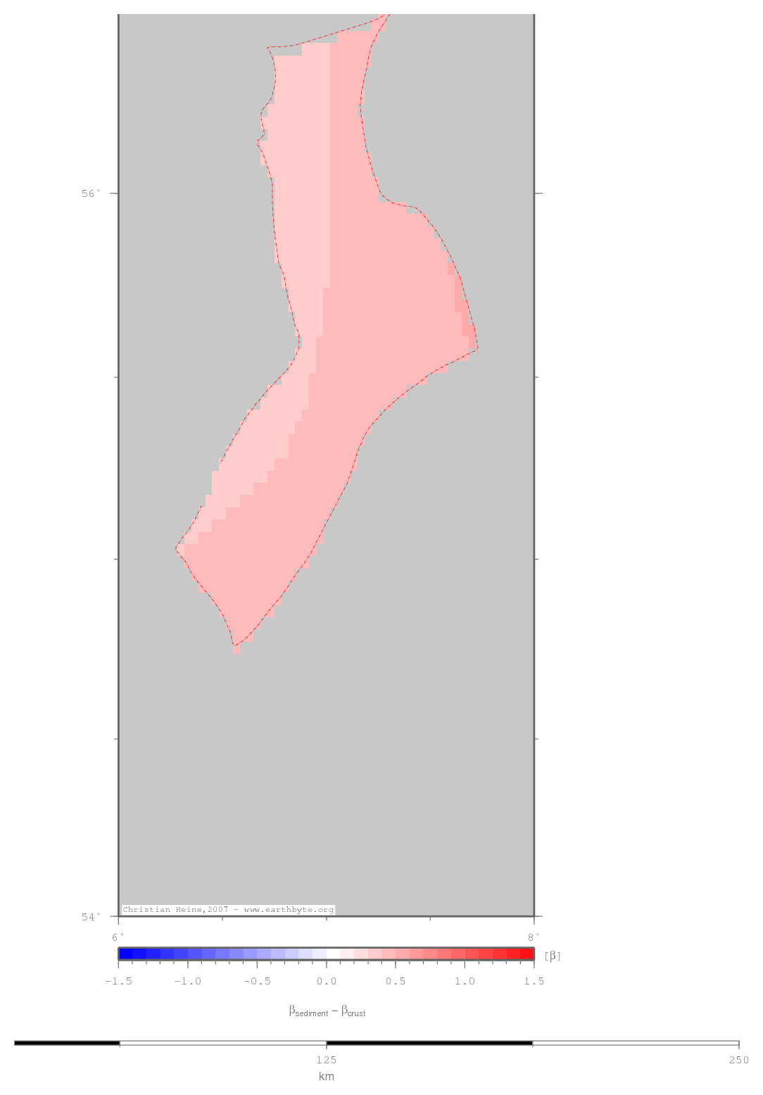 Horn Graben location map